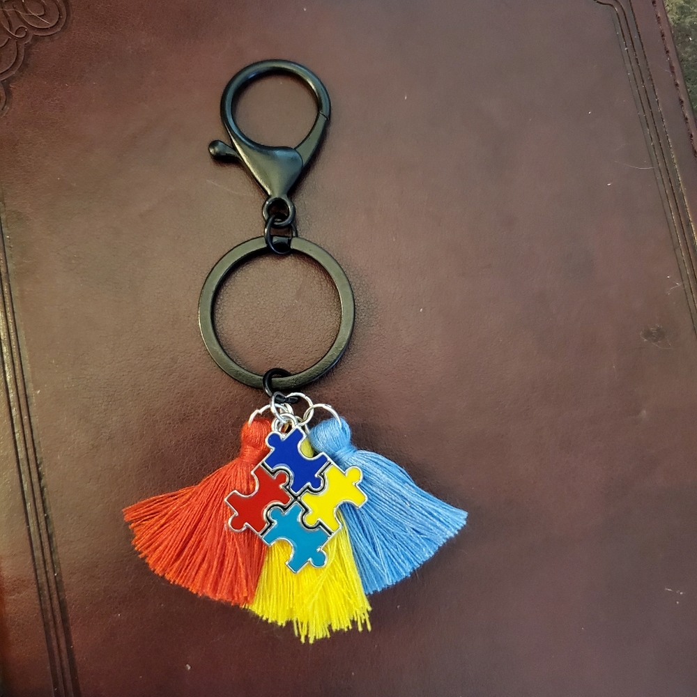 Autism Speaks Keychain NEW